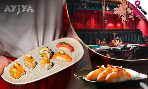 Sushi Madness & Mocktails at AYjYA, Marriott Marquis City Center Doha!